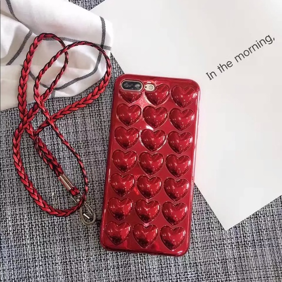 Heart Easy To Grip IPhone Case X iPhone 7 & 8 Plus - Picture 5 of 7